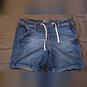 Blue Denim Shorts